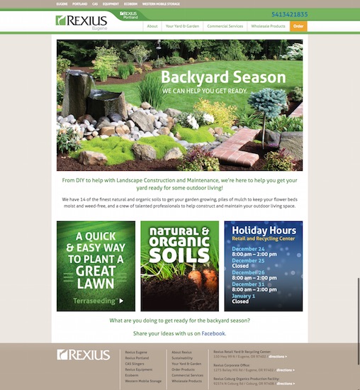 Company Website Design By Bravo Web, Landscaping Company Websites